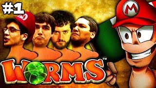 Worms: Clan Wars w/ The Derp Crew (Part 1)