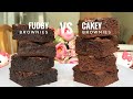 PERBEDAAN FUDGY BROWNIES & CAKEY BROWNIES | Favorit kamu yang mana?