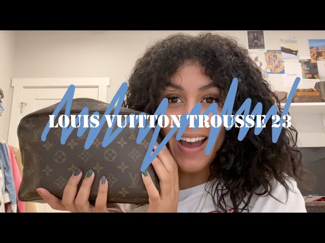 Authentic Louis Vuitton Trousse Pouch 23 Monogram - Reetzy