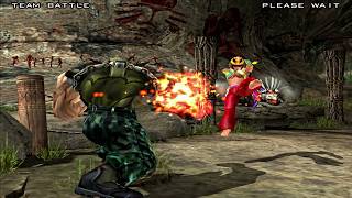 Tekken 5 4x Team Battle Mode [Very Hard] PC PS2 PCSX2