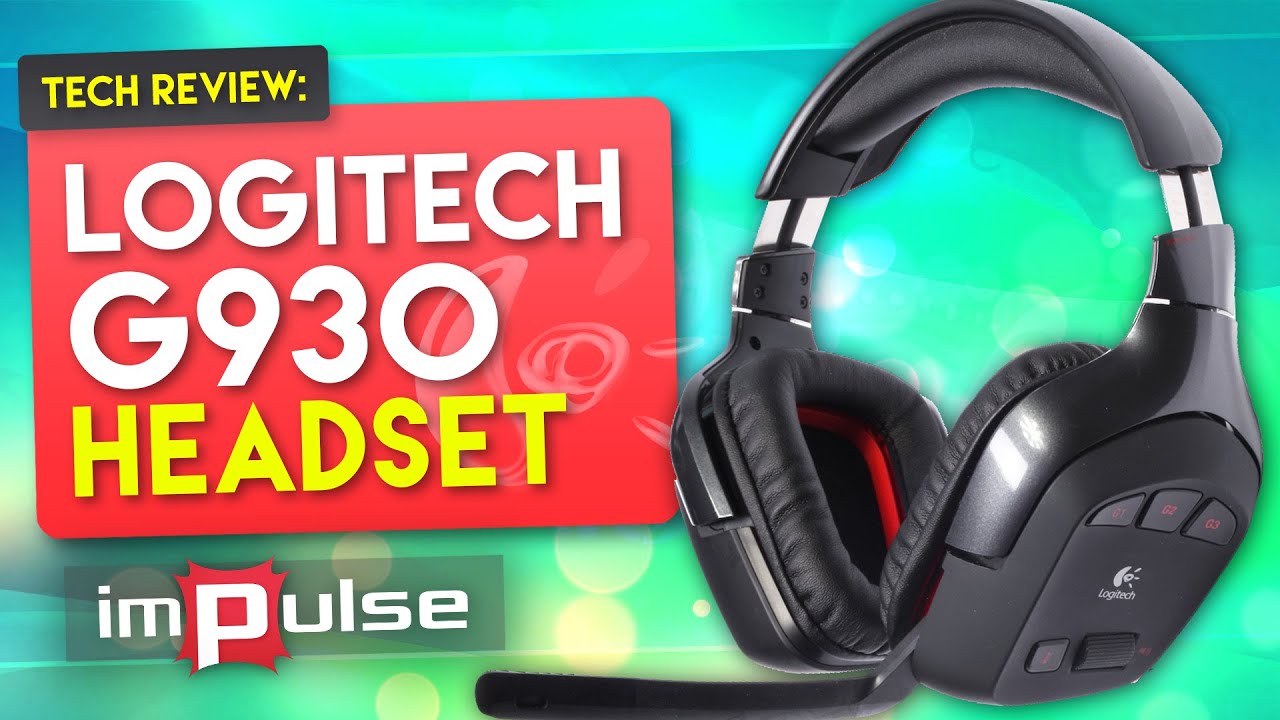Logitech G930 Wireless Gaming Headset Review Impulse - YouTube
