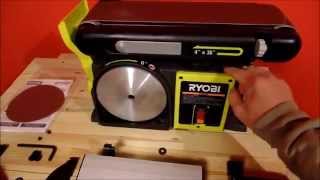 Ryobi Benchtop Sander Watch in HD New tool in the workshop!!..So far, so good, for this inexpensive sander!!