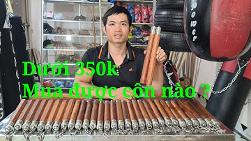 350k trở xuống mua được côn nào chất lượng Toankungfu