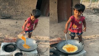Adorable little boy cook food , Rural life village by Cambo Technology 1,574 views 2 weeks ago 1 minute, 33 seconds
