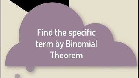 Binomial Expansion by TI 84 Plus