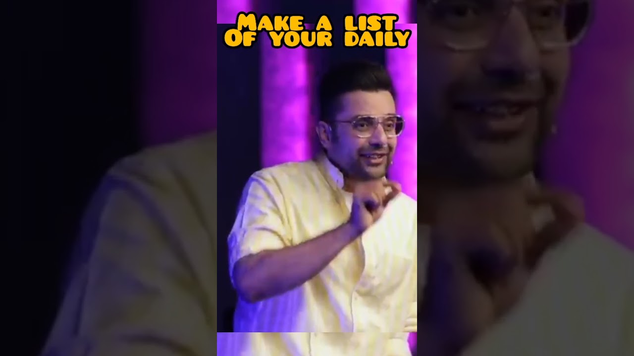 Daily routine| follow the tips, given by Sandeep Maheshwari Sir| @aapnavoicestudio