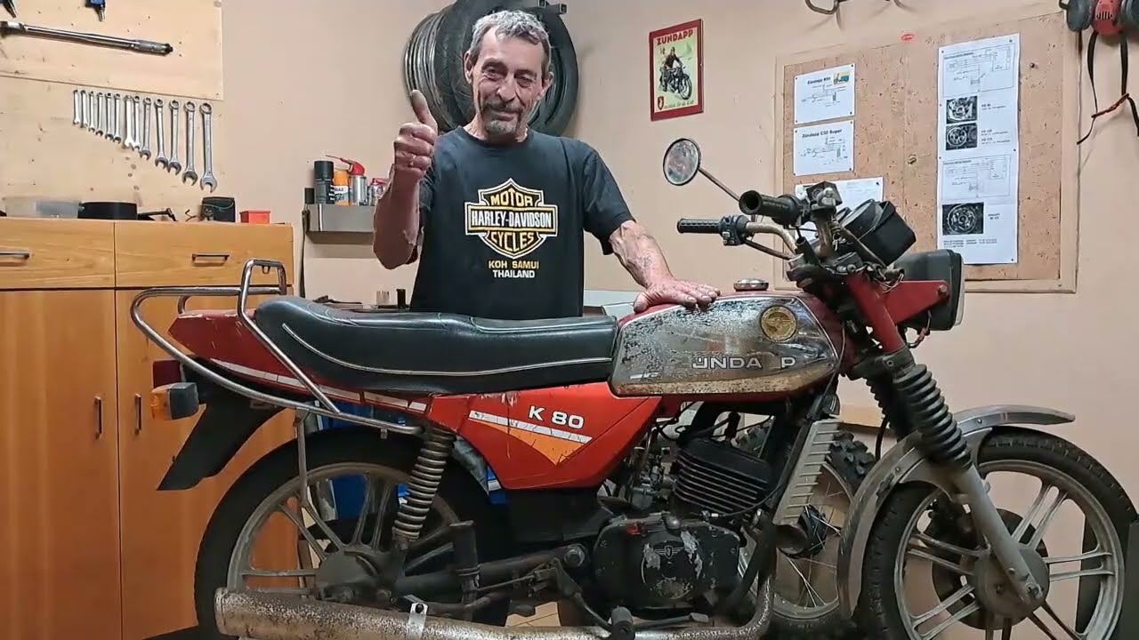 Restauration Zündapp K 80 WC