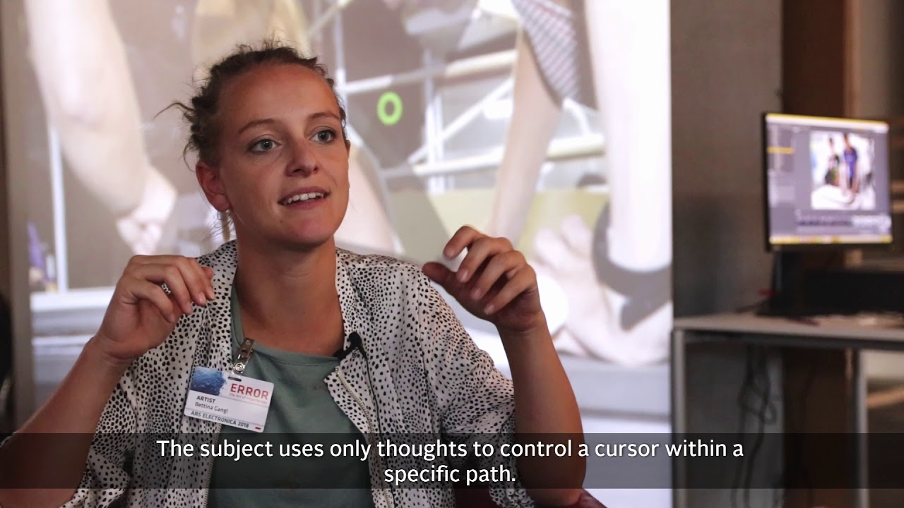 A BCI-based Glitch Painter: Interview with Bettina Gangl