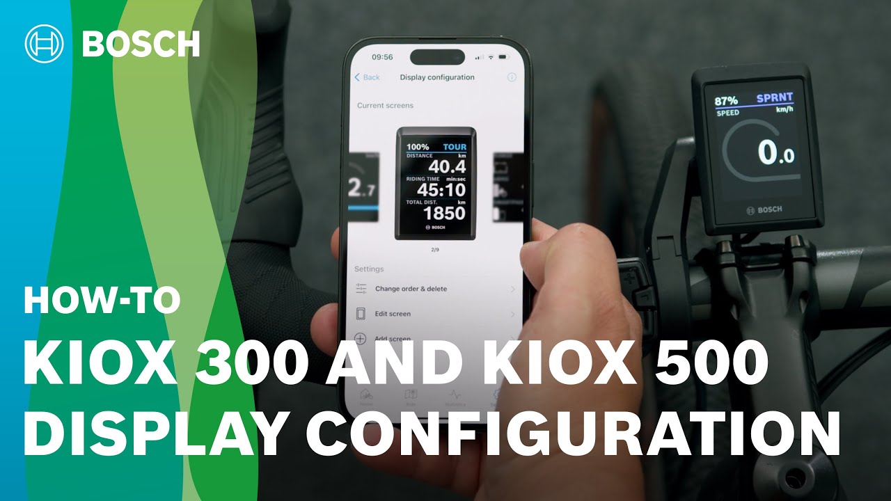 Bosch E-bike Display Kiox 500 (BHU3700) - smart System, e-bike Zubehör, E-bikes