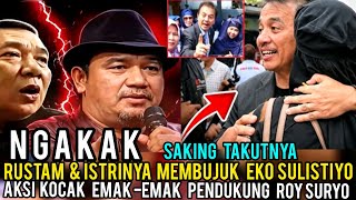 HILARIOUS: ROY SURYO EMBRACES SPECIAL SUPPORTER; RUSTAM EFENDI IS CONFIDENT AND RELIES ON EDI SUL...