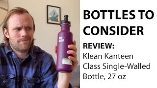 Klean Kanteen Classic, NonInsulated, Stainless Steel: A Classic for a Reason!