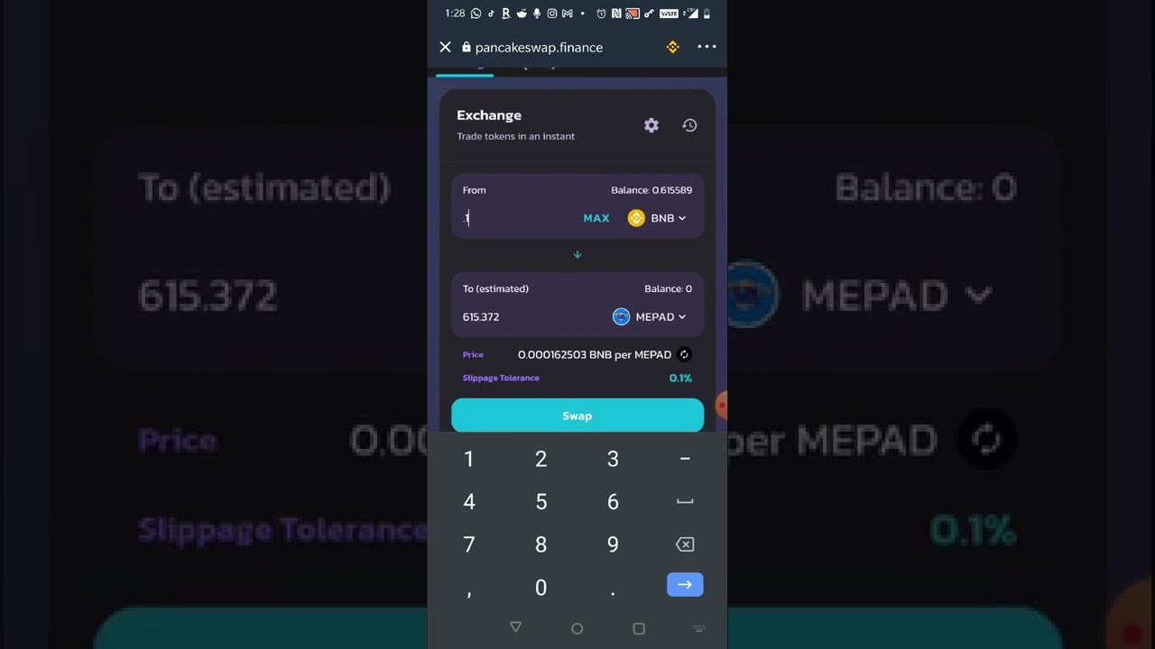 How To Buy Memepad On PancakeSwap Trustwallet   BSC BEP20   MEpad Coin