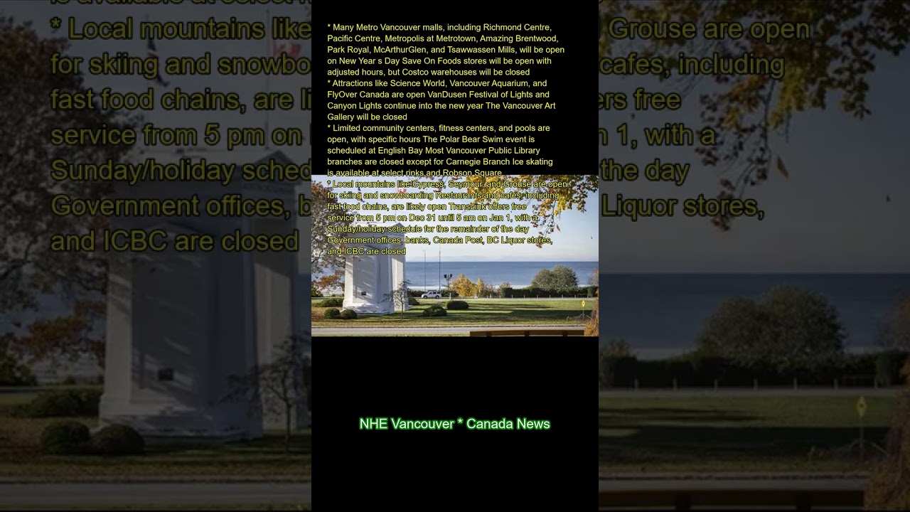 Many Metro Vancouver malls, including Richmond Centre, Pacific Centre, Metropolis at Metrotown, Amaz