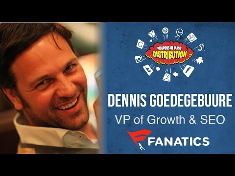 [WMD 2015] Fanatics, Inc., Dennis Goedegebuure "New School Notes For PR Power Plays"