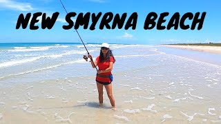 Surf Fishing a Big Tide Change at New Smyrna Beach!