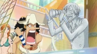 Sanji's reaction when he see Boa hancock