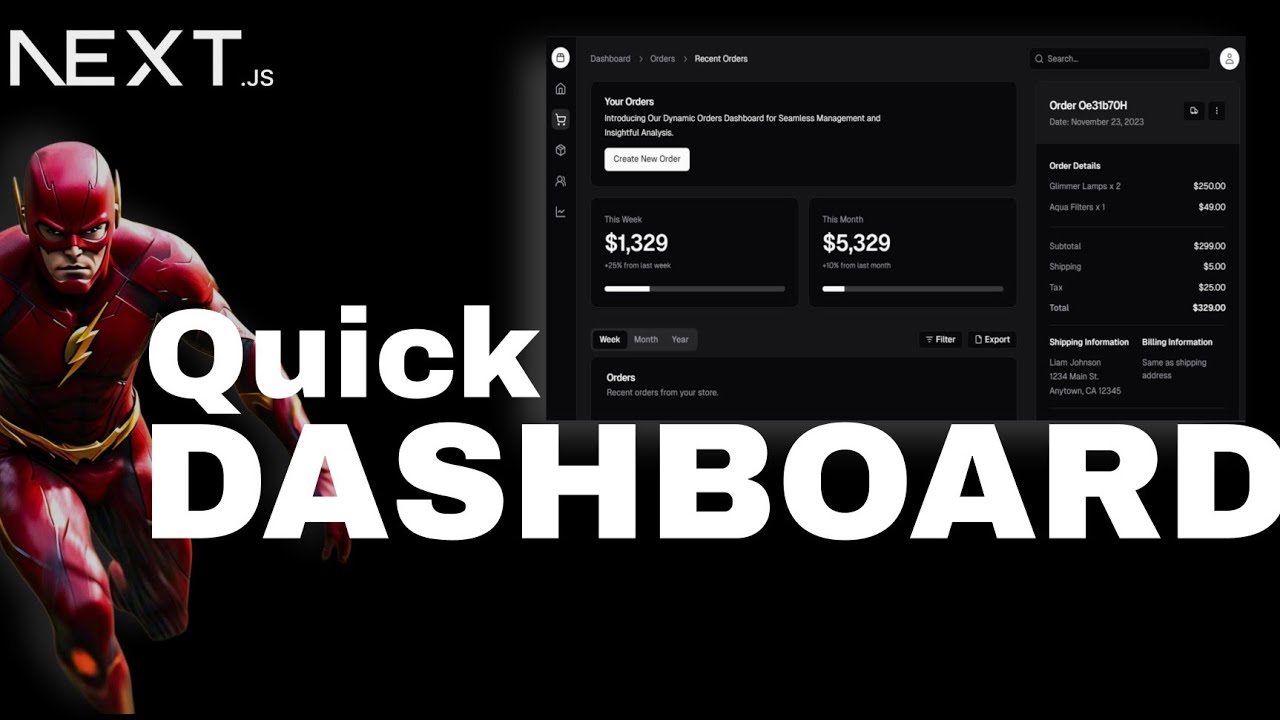Dashboard using shadcn and nextjs | Codeblocks - YouTube