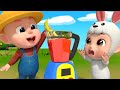 Fruit Juice Song | Learn Fruits and Colors with Rosoo | Nursery Rhymes for Kids | Rosoo Cartoon