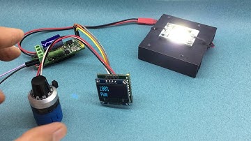 LED Dimmer with OLED Display Using Arduino and MOSFET SSR