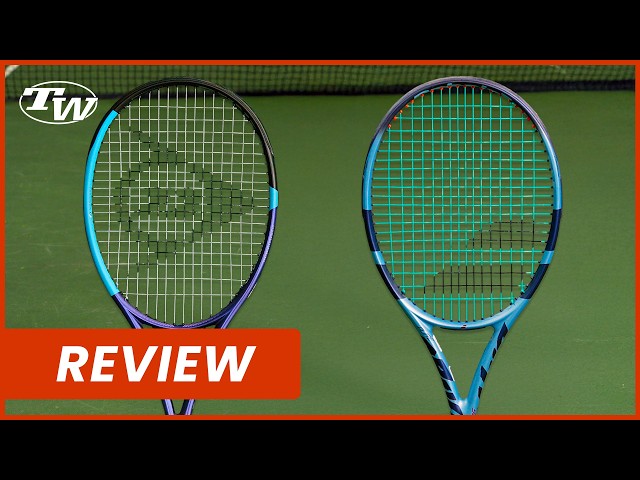 Battle of the Blue Racquets: Babolat Pure Drive 98 vs Dunlop FX