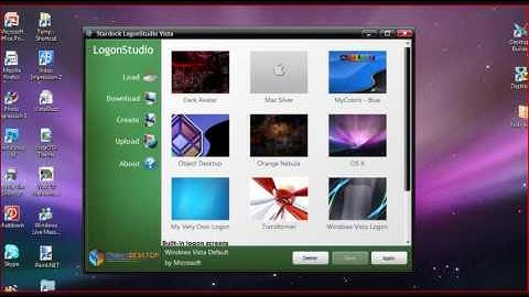 How to change your logon screen