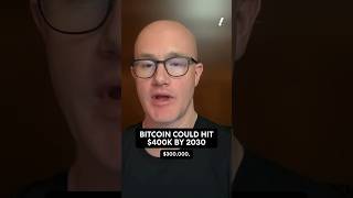 Coinbase CEO Brian Armstrong predicts bitcoin could hit $300,000 or $400,000 by 2030. 🚀