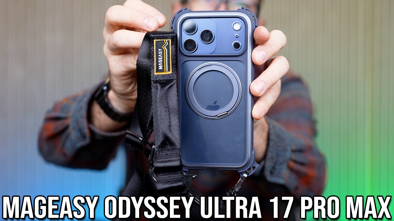 Mageasy Odyssey Ultra Crossbody Kickstand iPhone 17 Pro Max - YouTube