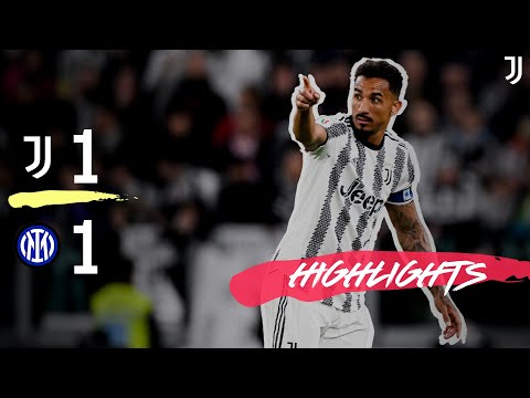 Highlights: Juventus 1-1 Inter | All to play for in the second leg