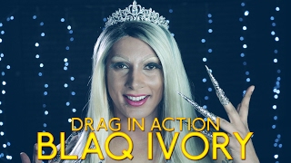 gay asian and doing drag blaq ivory manchester drag queen