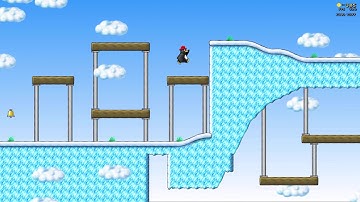 SuperTux 0.6.0 Snowball Fields 3 reverse