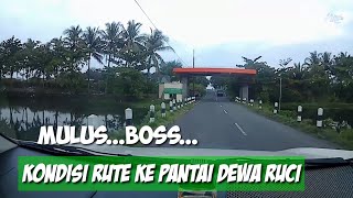 Route to Dewa Ruci Jatimalang Beach, Central Java