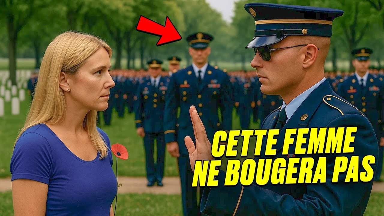 Des gardes bloquent une femme aux obsèques du général — jusqu’à ce qu’un 4-étoiles les arrête