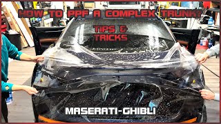 Maserati Ghibli Trunk PPF Install – Full Tutorial with Hexis Bodyfence X | Pro Tips & Tricks