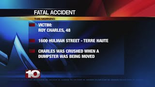 Terre Haute man killed after police said he was crushed by a dumpster
