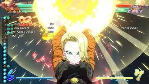 TOUCH OF DEATH ANDROID 18 COMBO 6 BARS (ft. Teen Gohan)