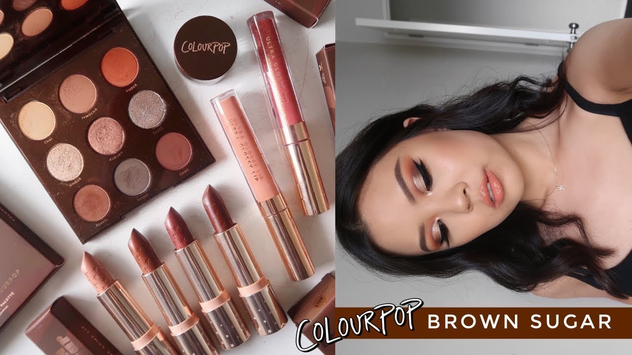 COLOURPOP BROWN SUGAR COLLECTION ⋆ 3 Looks, Review + Comparisons!