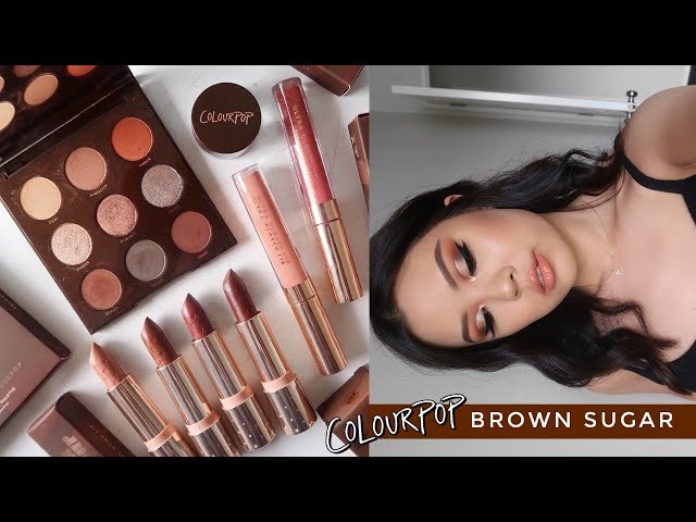 COLOURPOP BROWN SUGAR COLLECTION ⋆ 3 Looks, Review + Comparisons!