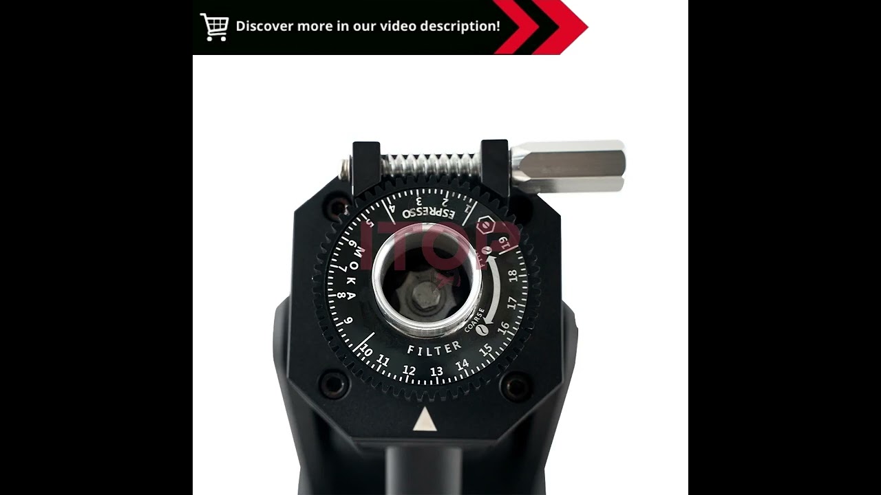 ITOP40S Coffee Grinder: Stepless Adjustment & Titanium Burr Milling Maker - Detailed Review