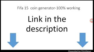Fifa 15 coins generator all platforms-100% working