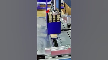 RONGDA Automatic book box assembly machine rigid box making machine