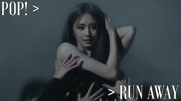 TWICE solo MVs, but every time they say the title the song changes