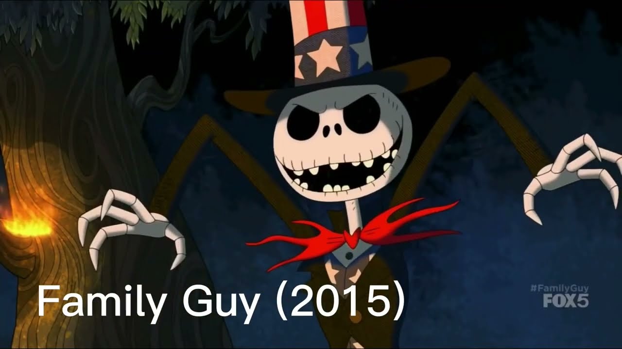 The evolution of Jack Skellington (because it’s spooky season.)