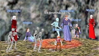 EVERQUEST - 5 Necros and a Cleric test run for SELO TLP server #5. Mistmoore Castle