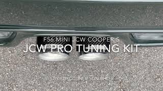 F56/F55 MINI JCW Pro Tuning kit with remote control exhaust sound