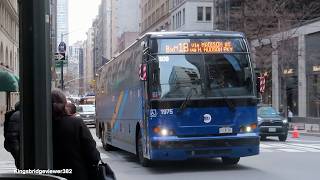 MTA Bus Company: 2026 Prevost X3-45 Commuter Coach 1975 on the BxM18 Express Bus.