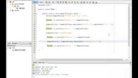 New Upload Java Replacing & Removing Characters in Strings