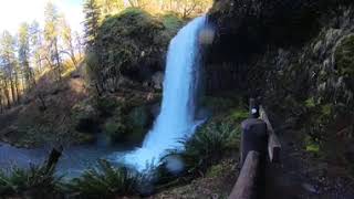 Behind the Waterfall 360 virtual hike by I Love to Explore Oregon 52 views 1 month ago 2 minutes, 11 seconds