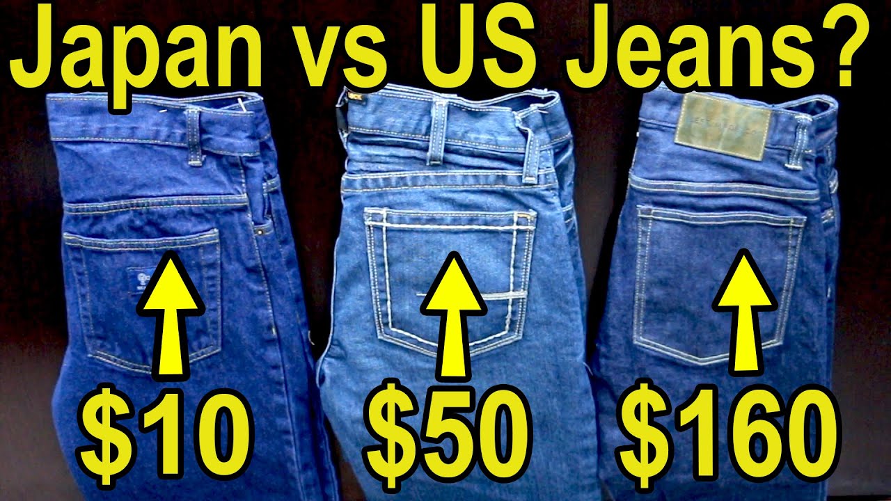 Japanese Denim Better? $10 vs $160 Jeans, Duluth, Origin USA, All American,  RedHead, Ariat, Kirkland - YouTube