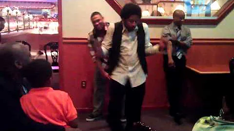 Dancing @ Arnita Bryant's BDay party 8/2013 part 1