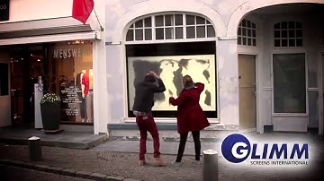 Interactive window shop